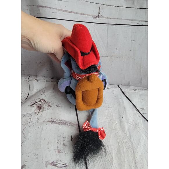 Disney Eeyore Cowboy Beanie Plush Stuffed Animal - Picture 5 of 9